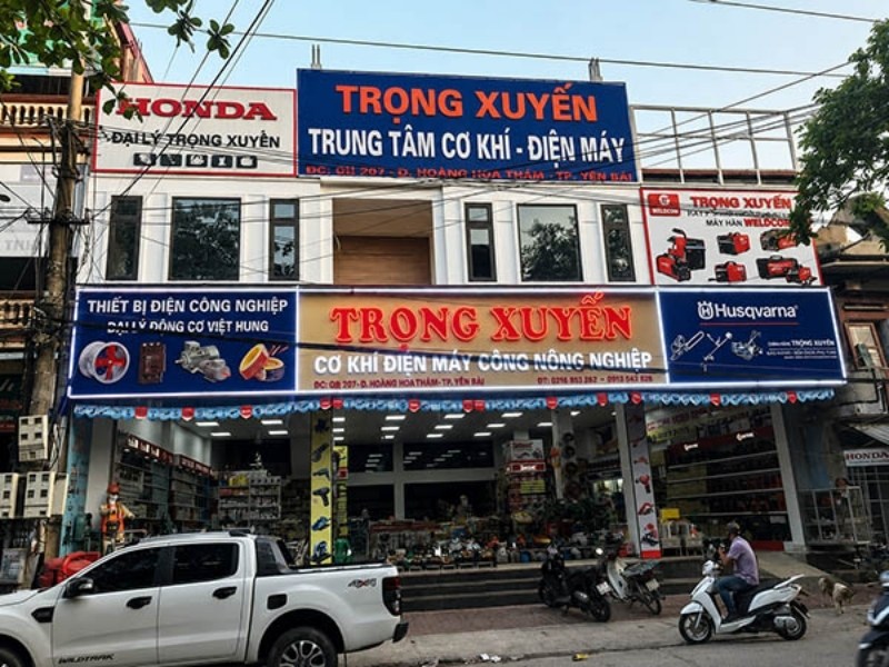 Thi c&ocirc;ng bảng hiệu quảng c&aacute;o xưởng cơ kh&iacute; gi&aacute; rẻ tphcm