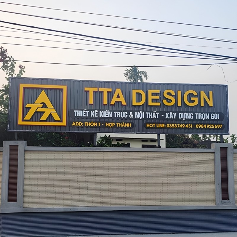 L&agrave;m bảng hiệu quảng c&aacute;o c&ocirc;ng ty x&acirc;y dựng gi&aacute; rẻ trọn g&oacute;i TPHCM