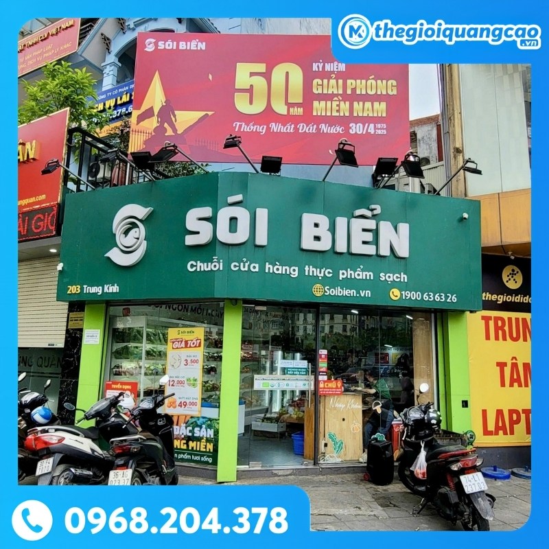 Bảng Hiệu Cửa Hàng Thực Phẩm