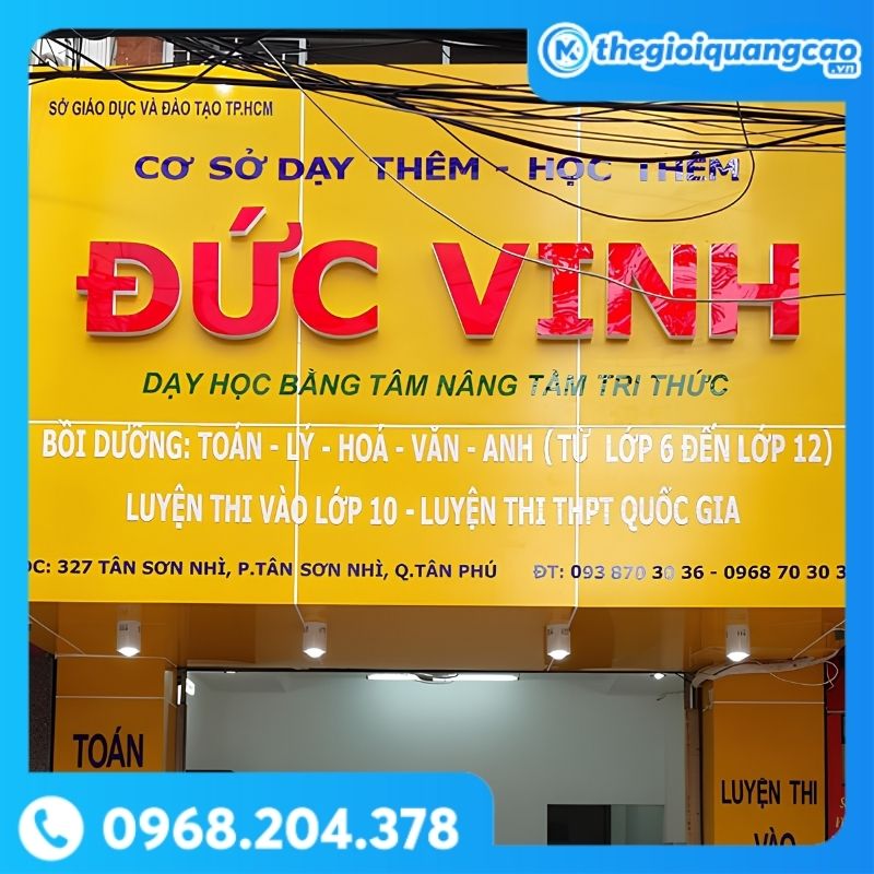 Bảng Hiệu Dạy Thêm