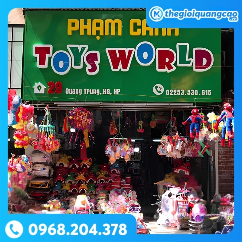 Bảng Hiệu Đồ Chơi Trẻ Em