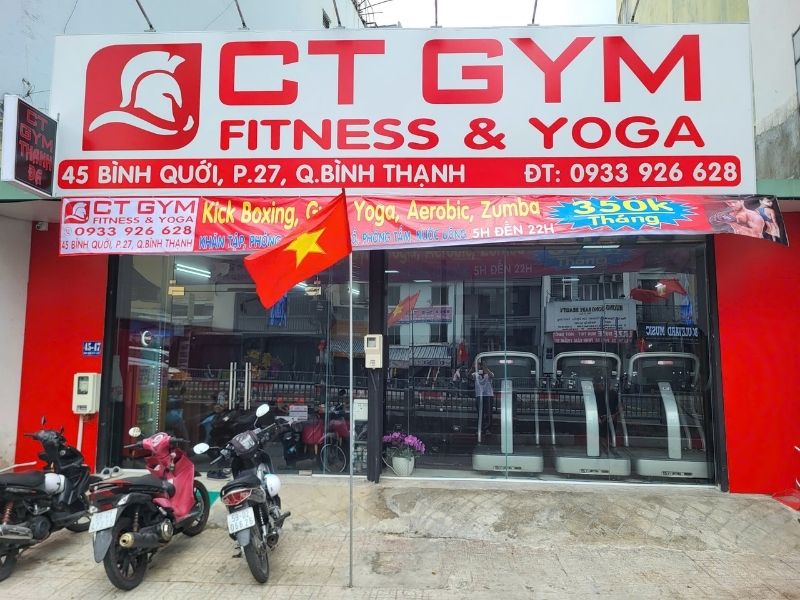 Mẫu bảng hiệu CT Gym