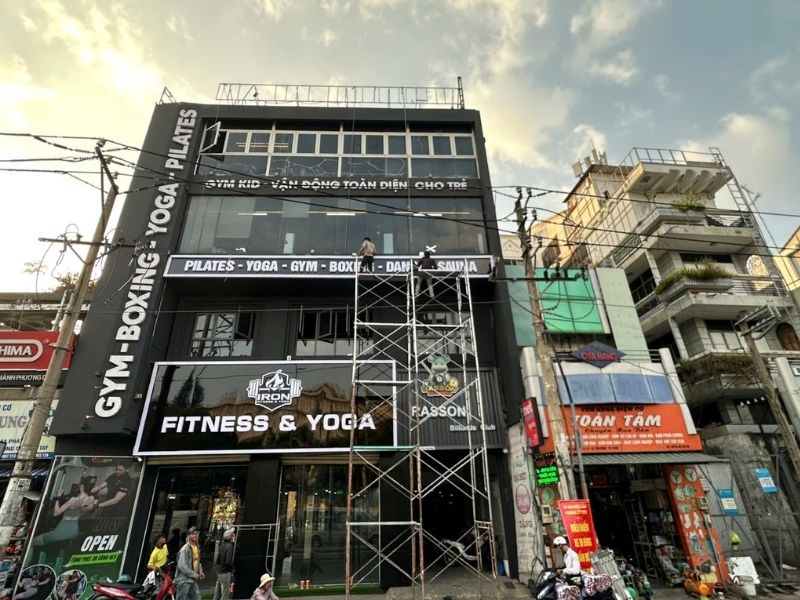 Nguy&ecirc;n tắc thiết kế bảng hiệu gym theo y&ecirc;u cầu