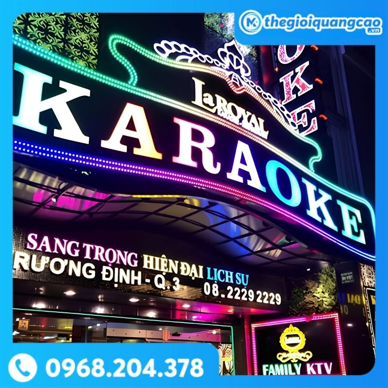 Bảng Hiệu Karaoke