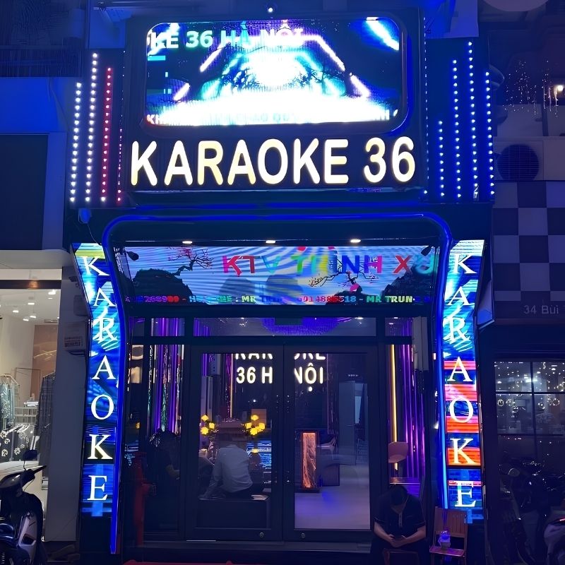 Bảng hiệu quảng c&aacute;o karaoke m&agrave;n h&igrave;nh LED ma trận