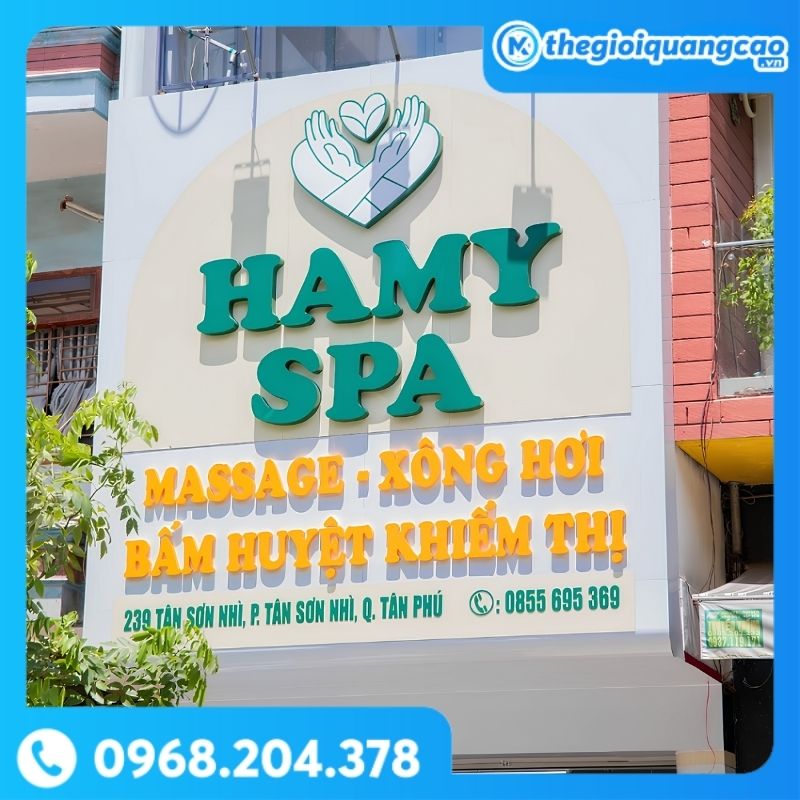 Bảng Hiệu Massage