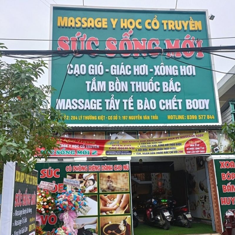 Bảng hiệu massage y học cổ truyền
