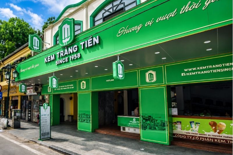 &Yacute; nghĩa m&agrave;u xanh l&aacute; c&acirc;y trong thiết kế bảng hiệu