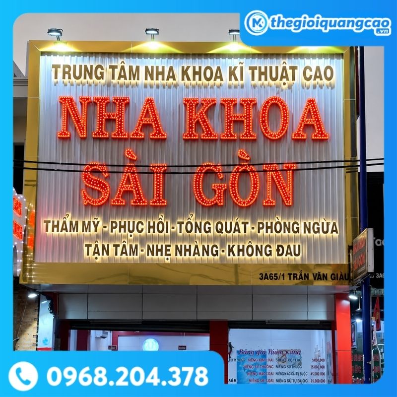 Bảng Hiệu Nha Khoa