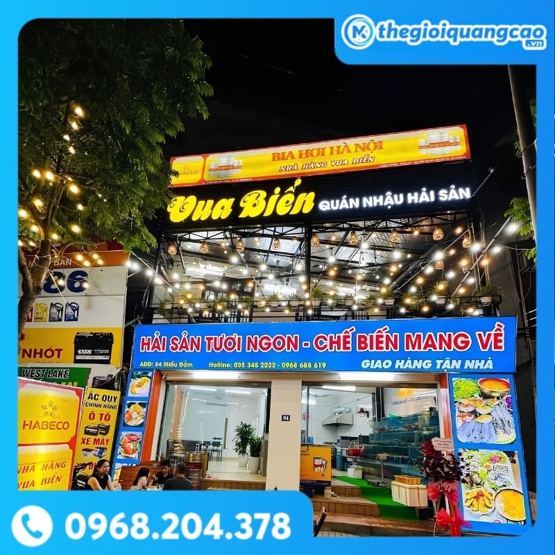 Bảng Hiệu Quán Nhậu
