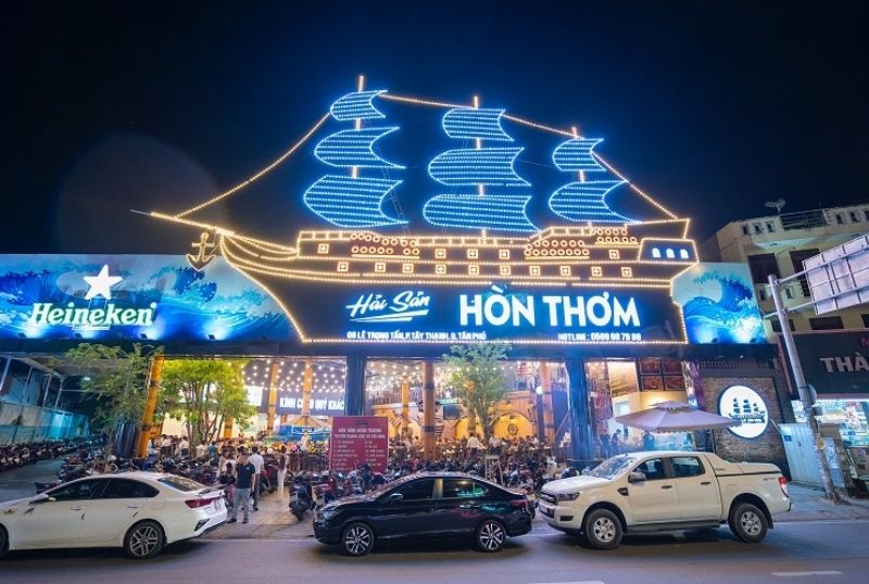 Thi c&ocirc;ng bảng hiệu qu&aacute;n nhậu uy t&iacute;n chất lượng tại TPHCM
