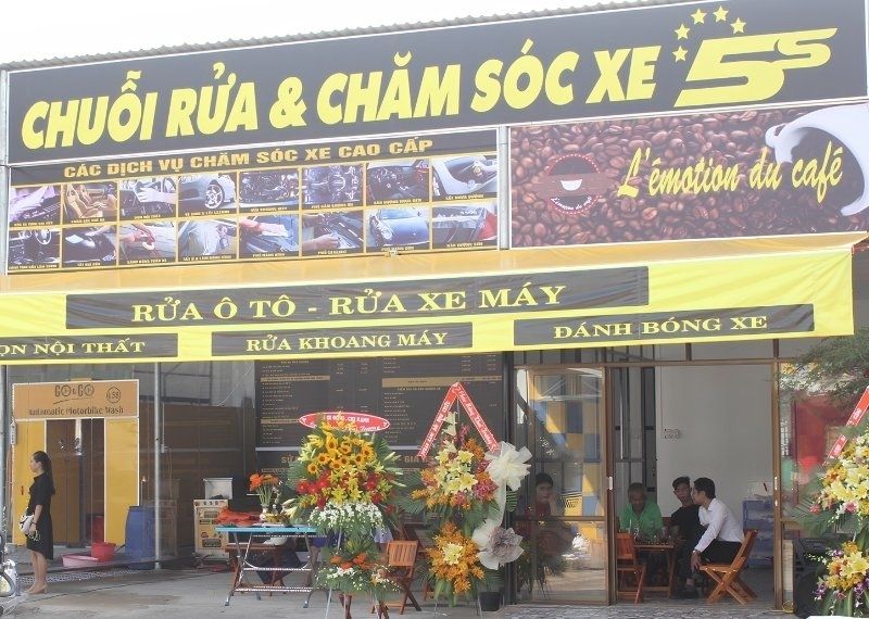 Quy định ph&aacute;p l&yacute; l&agrave;m bảng hiệu chuỗi rửa v&agrave; chăm s&oacute;c xe