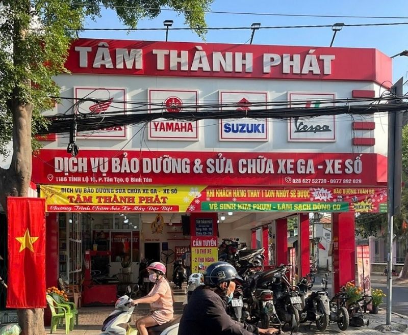 Nguy&ecirc;n tắc thiết kế bảng hiệu sửa xe đẹp, chuy&ecirc;n nghiệp