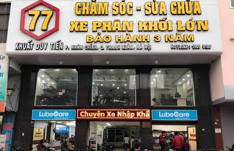 Chất liệu v&agrave; kiểu bảng hiệu theo từng loại h&igrave;nh tiệm sửa xe
