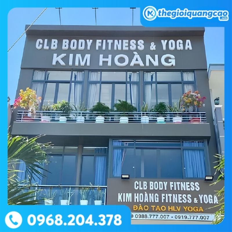 Bảng Hiệu Yoga