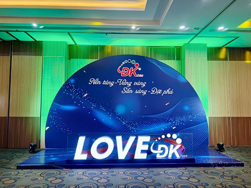 In backdrop Formex dán Decal