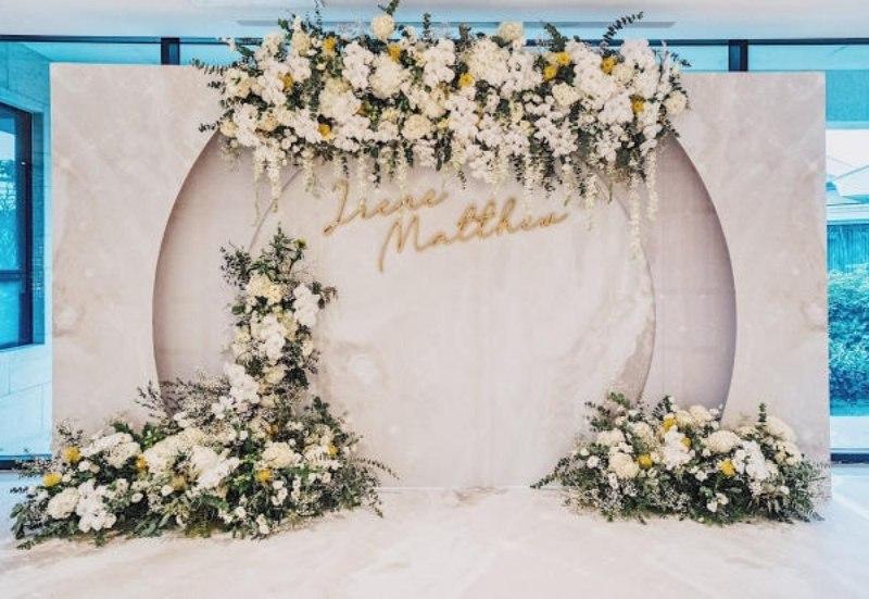 Kích thước backdrop đám cưới chuẩn