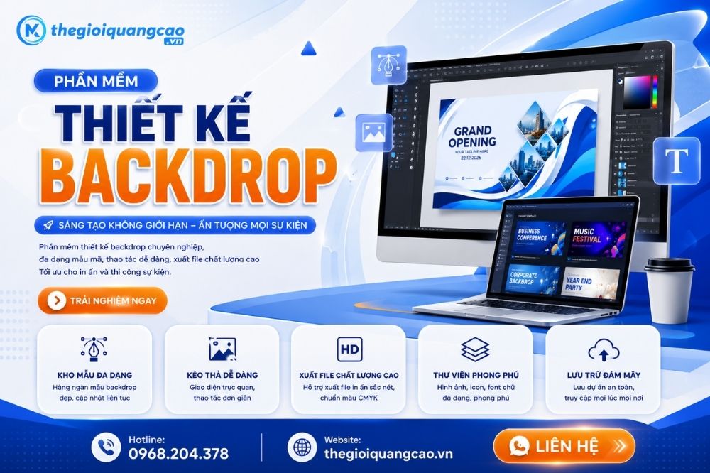 Top 10 Phần Mềm Thiết Kế Backdrop Đẹp, Dễ Dùng, Chuyên Nghiệp