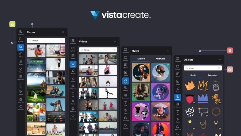 Phần mềm thiết kế VistaCreate