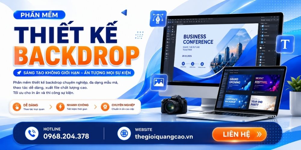 Top 10 Phần Mềm Thiết Kế Backdrop Đẹp, Dễ Dùng, Chuyên Nghiệp