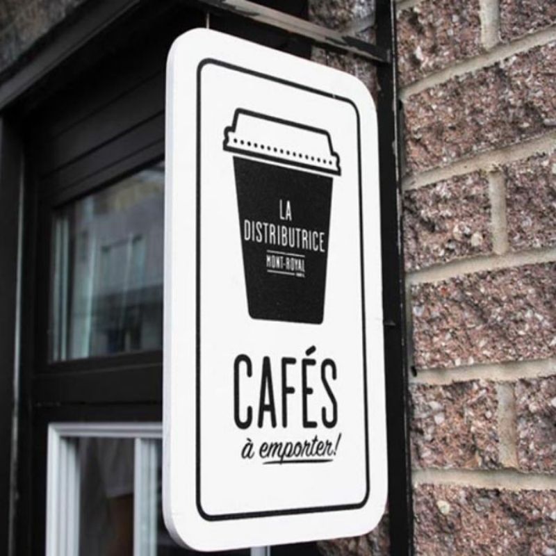 Mẫu bảng hiệu cho qu&aacute;n cafe