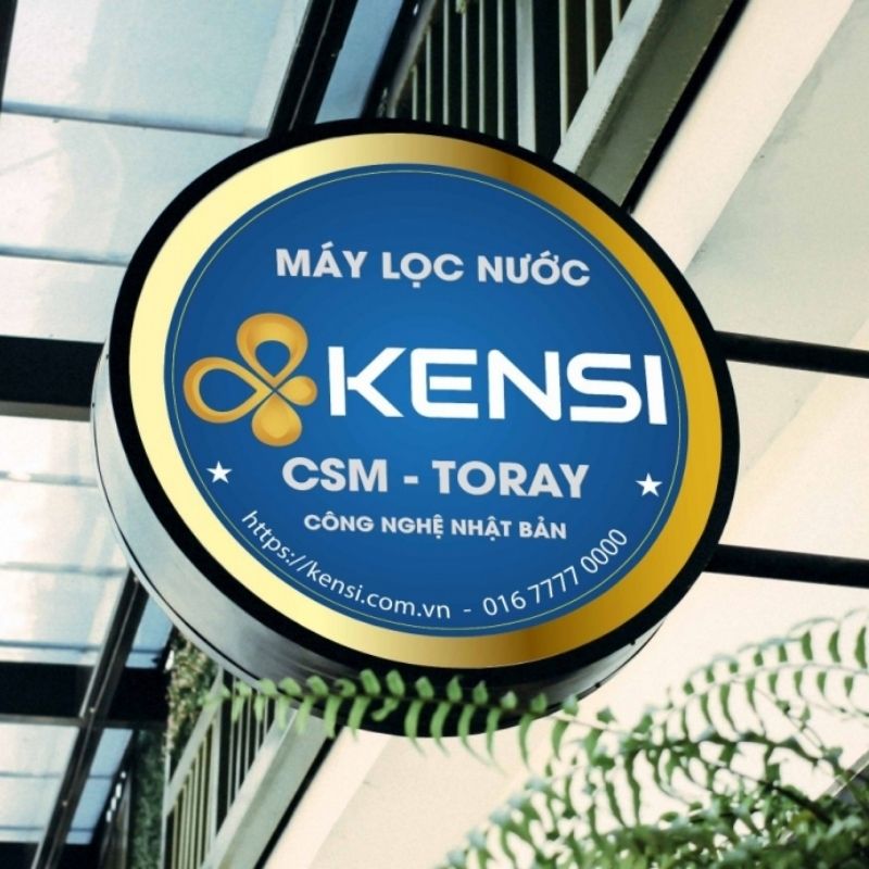 Mẫu hộp đ&egrave;n d&aacute;n decal cho cửa h&agrave;ng b&aacute;n m&aacute;y lọc nước