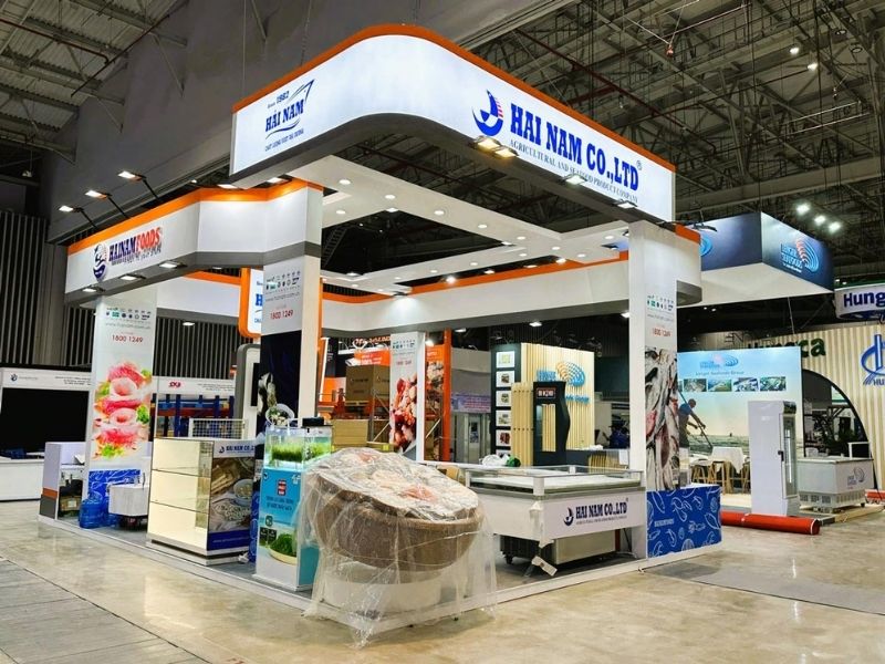 Báo giá thiết kế thi công gian hàng hội chợ, triển lãm