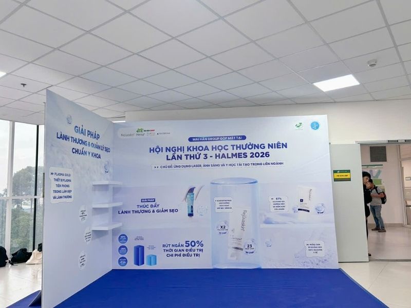  Dự án thiết kế thi công gian hàng triển lãm tại bệnh viện quân y 