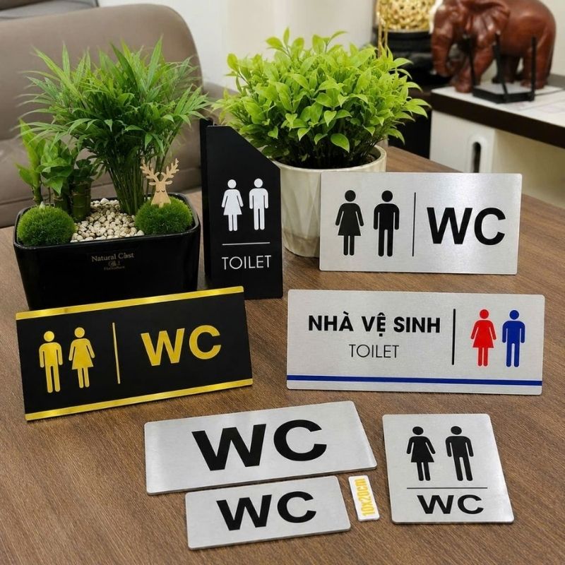 Tiêu chuẩn kích thước biển wc tiêu chuẩn