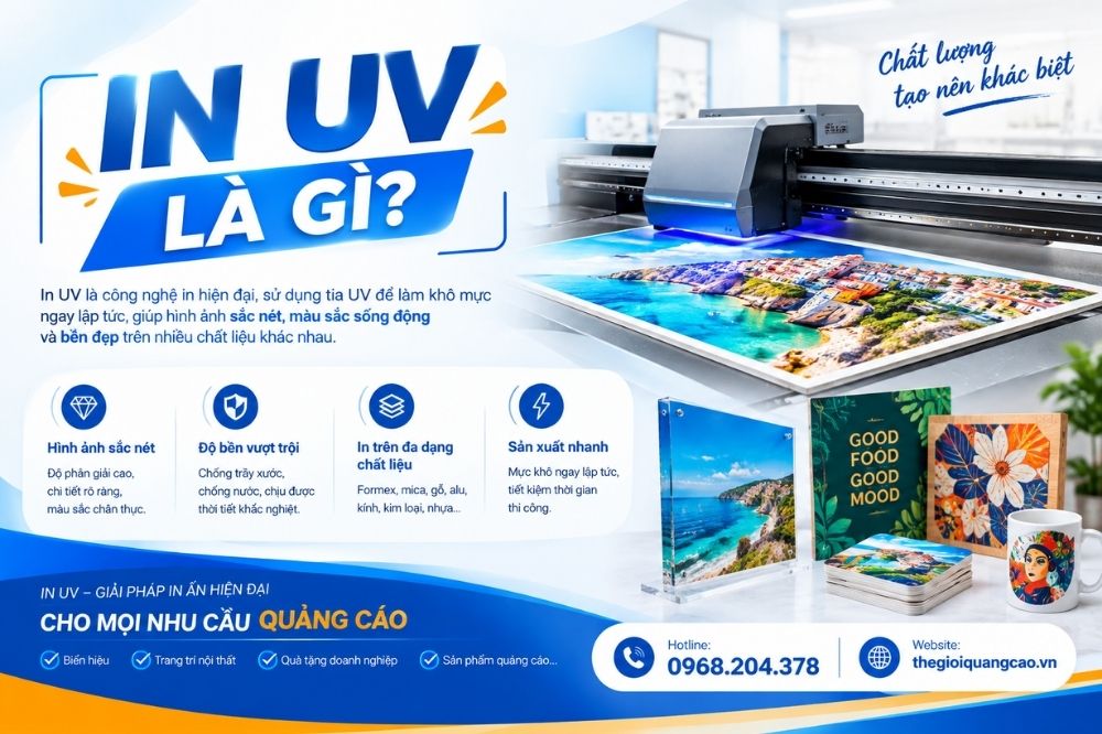 In UV Là Gì? Phân Loại, Ưu Nhược Điểm Và Ứng Dụng