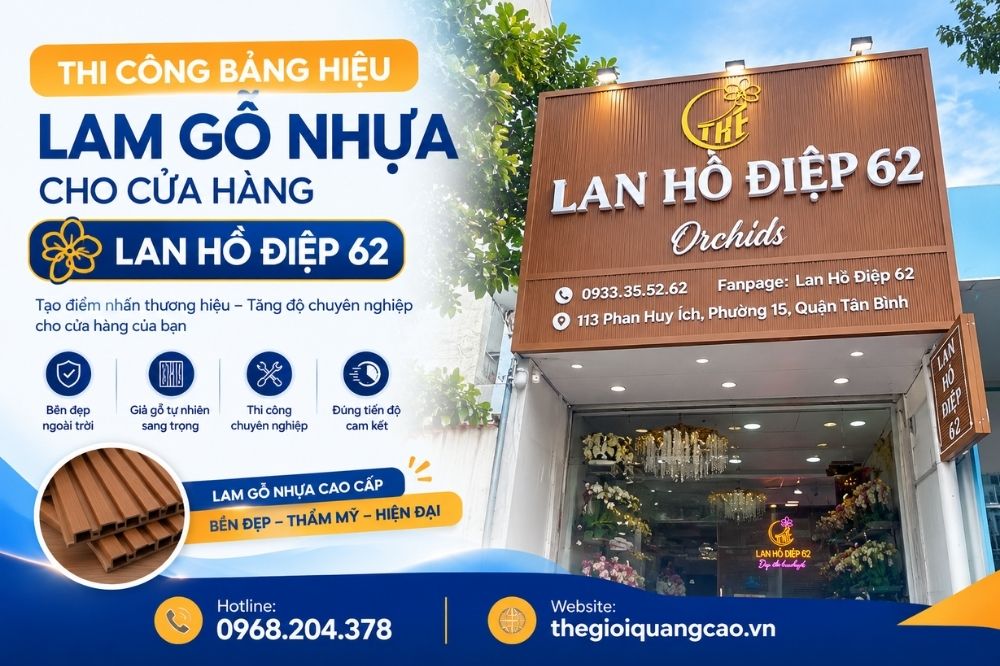Thi Công Bảng Hiệu Lam Gỗ Nhựa Cửa Hàng Lan Hồ Điệp 62