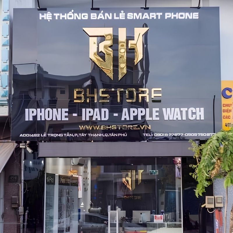 Bảng hiệu alu gương là gì?