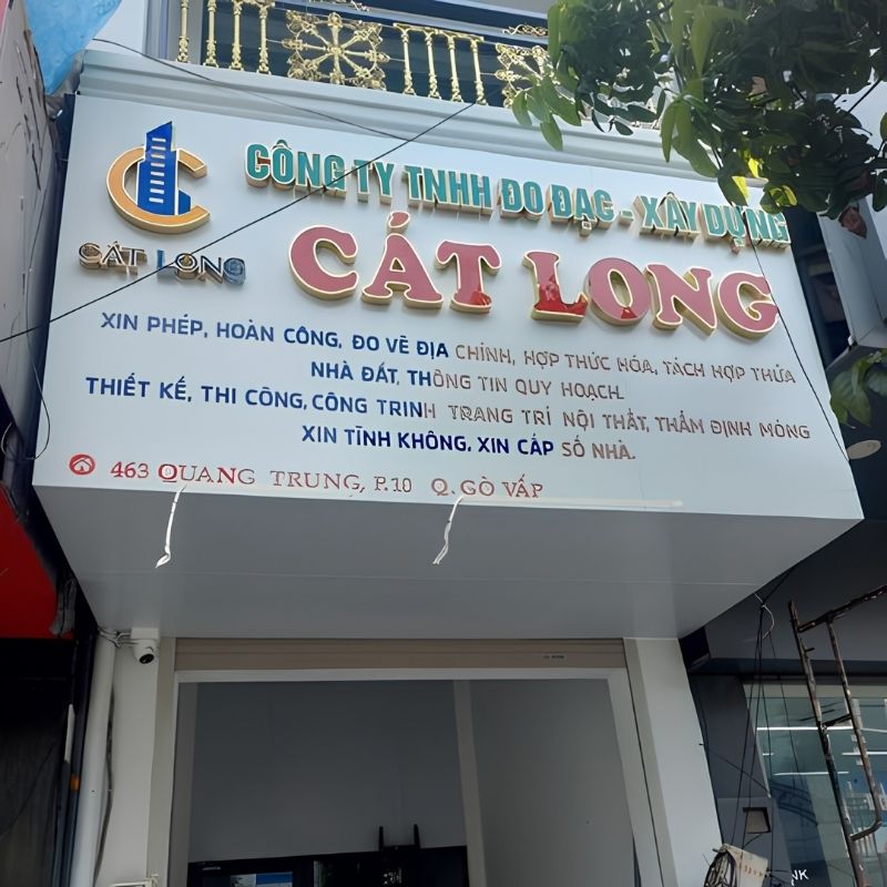Thiết kế bảng hiệu c&ocirc;ng ty theo y&ecirc;u cầu trọn g&oacute;i