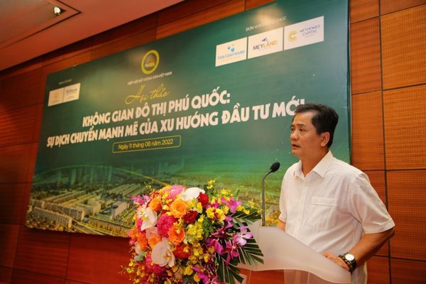 Thiết kế backdrop bất động sản chuy&ecirc;n nghiệp theo y&ecirc;u cầu