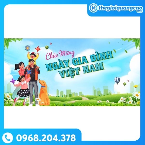 Backdrop Ngày Hội Gia Đình