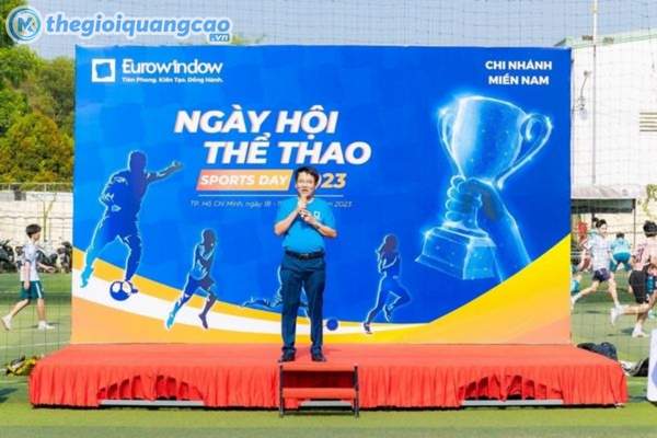 L&agrave;m backdrop ng&agrave;y hội thể thao gi&aacute; rẻ