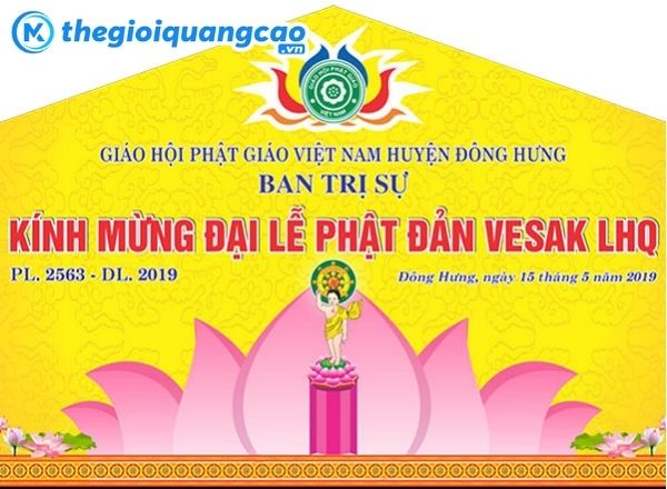 Mẫu phông nền Phật Đản hot nhất năm nay