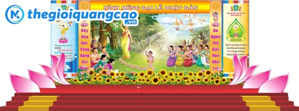  Backdrop ngày lễ Phật Đản 