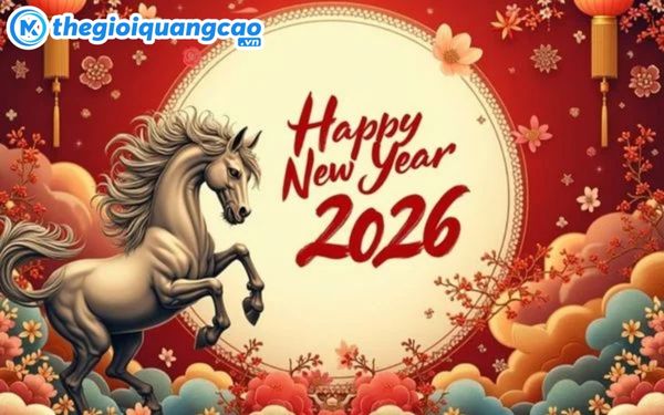 Mẫu background tết b&iacute;nh ngọ 2026&nbsp;