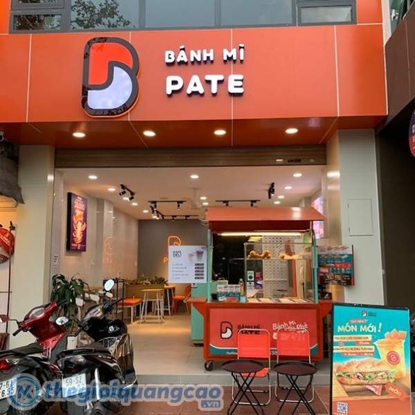  Mẫu biển quảng c&aacute;o b&aacute;nh m&igrave; pate 