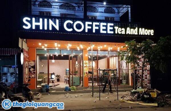 Dịch vụ l&agrave;m bảng hiệu qu&aacute;n cafe đẹp gi&aacute; rẻ tại TPHCM