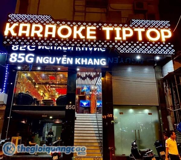 Làm bảng hiệu karaoke trọn gói giá rẻ tại TPHCM