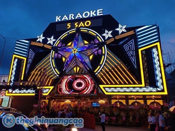 Làm bảng hiệu karaoke đèn led ma trận