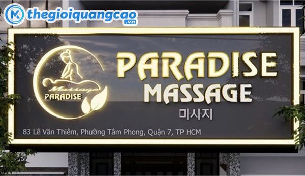 L&agrave;m biển quảng c&aacute;o massage gi&aacute; rẻ
