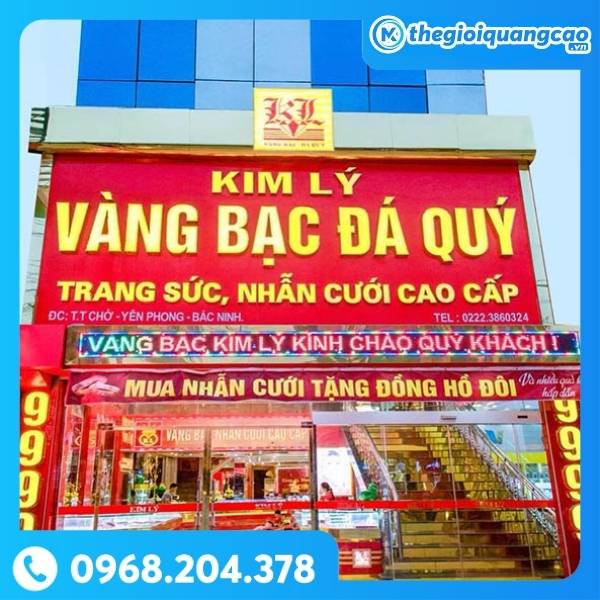 Bảng Hiệu Tiệm Vàng