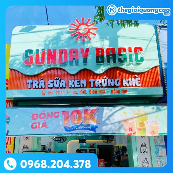 Bảng Hiệu Trà Sữa