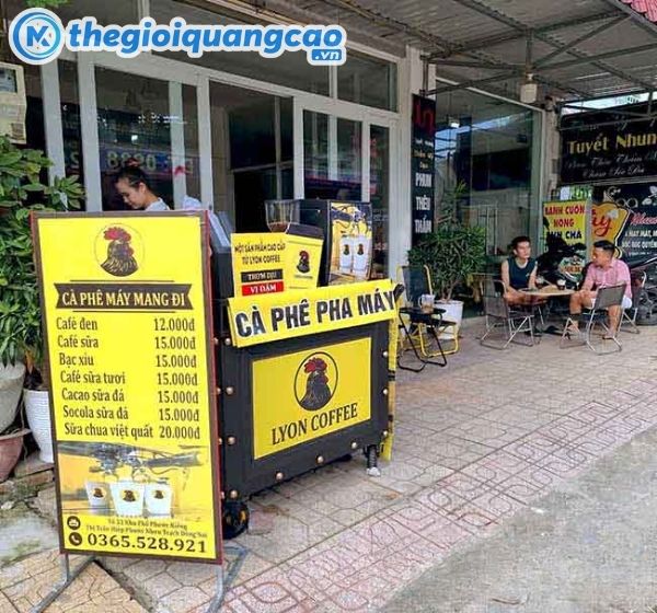 Mẫu bảng hiệu mang đi ( Take Away )