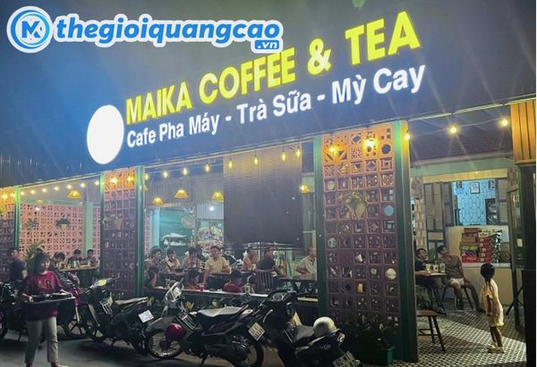 Đơn vị thi c&ocirc;ng bảng hiệu tr&agrave; sữa g&aacute;i rẻ tại TPHCM