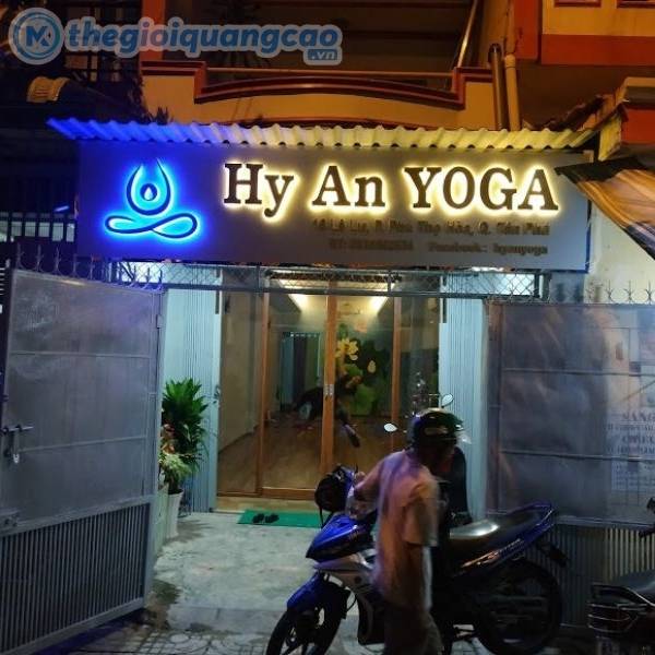 Mẫu bảng hiệu Yoga Hy An