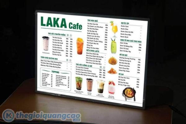 Bảng menu đ&egrave;n LED l&agrave; g&igrave;?